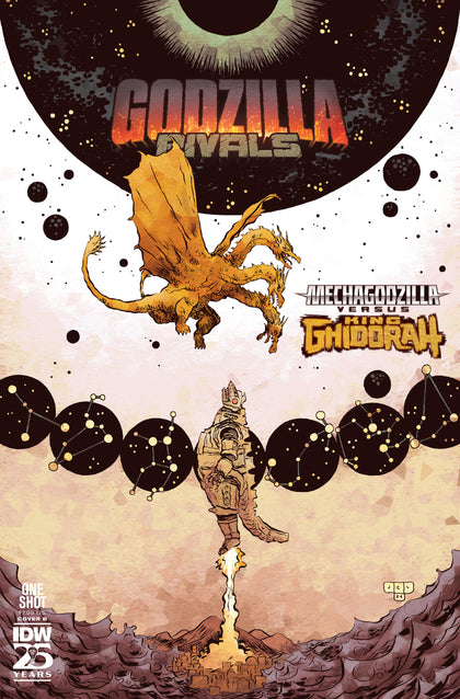 Godzilla Rivals: Mechagodzilla Vs. King Ghidorah Variant B (Lonergan) (PRE-ORDER: 10/02/2024)