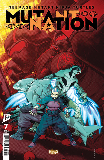 Teenage Mutant Ninja Turtles: Mutant Nation #7 Cover A (Santolouco) (PRE-ORDER: 06/11/2025)