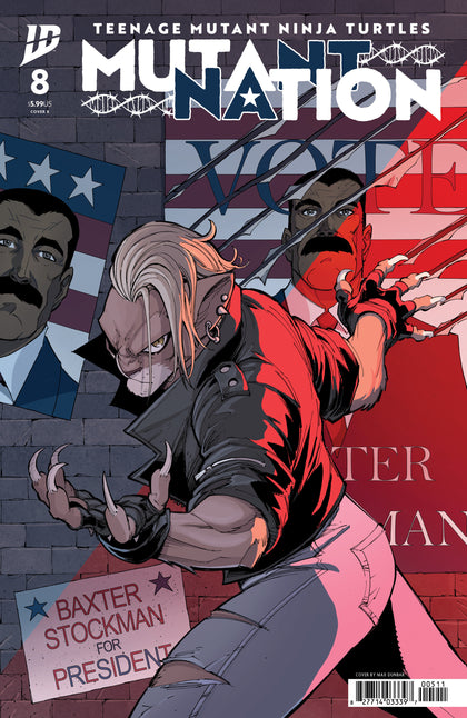 Teenage Mutant Ninja Turtles: Mutant Nation #8 Variant B (Dunbar) (PRE-ORDER: 07/09/2025)