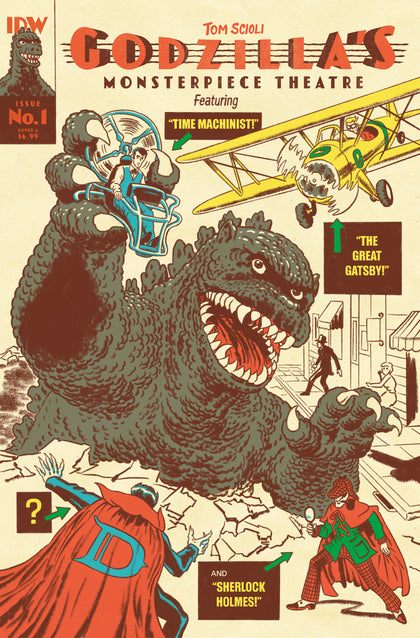 Godzilla’s Monsterpiece Theatre #1 Cover A (Scioli) (PRE-ORDER: 10/23/2024)