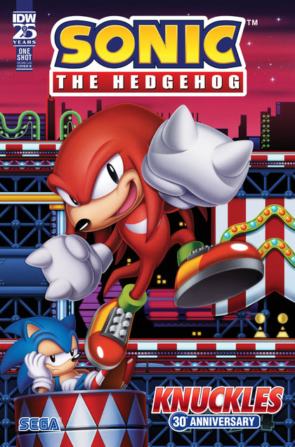 Sonic The Hedgehog: Knuckles' 30th Anniversary Special Variant B (Hughes) (PRE-ORDER: 10/30/2024)