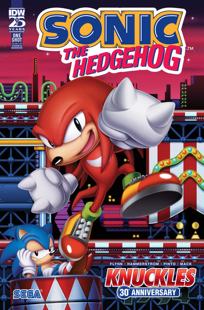 Sonic The Hedgehog: Knuckles' 30th Anniversary Special Variant B (Hughes) (PRE-ORDER: 11/20/2024)