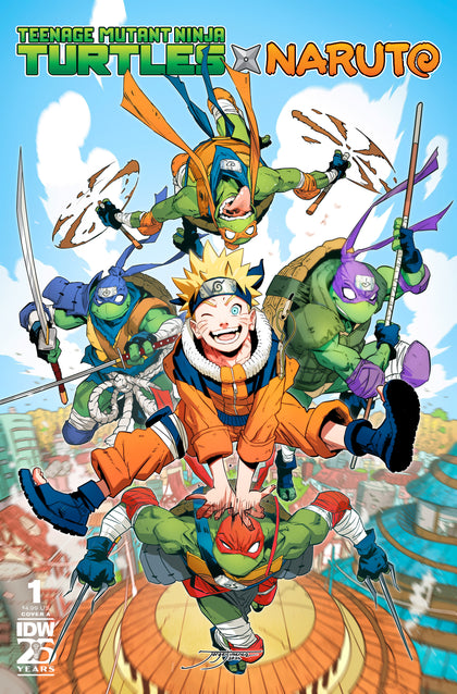 Teenage Mutant Ninja Turtles X Naruto #1 Cover A (Jiménez) (PRE-ORDER: 11/13/2024)