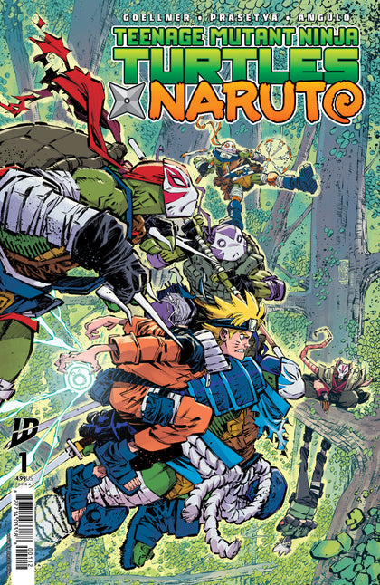 Teenage Mutant Ninja Turtles x Naruto #1 Cover A (Corona) Second Printing (PRE-ORDER: 03/12/2025)