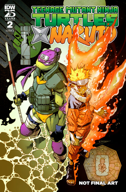 Teenage Mutant Ninja Turtles X Naruto #2 Cover A (Jiménez) (PRE-ORDER: 01/15/2025)