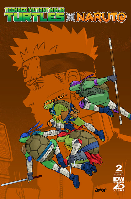 Teenage Mutant Ninja Turtles X Naruto #2 Variant C (Amor) (PRE-ORDER: 01/15/2025)