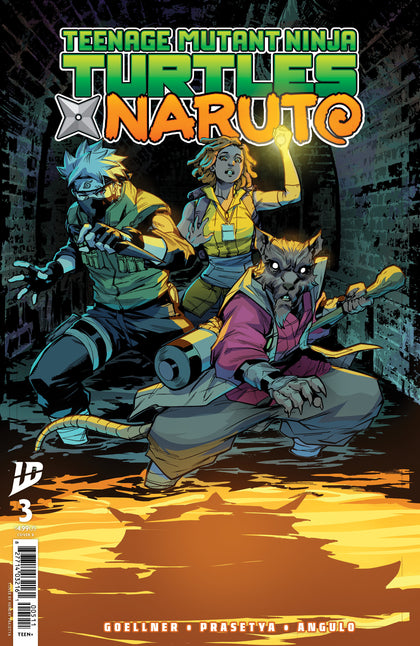 Teenage Mutant Ninja Turtles x Naruto #3 Variant B (Prasetya) (PRE-ORDER: 03/19/2025)