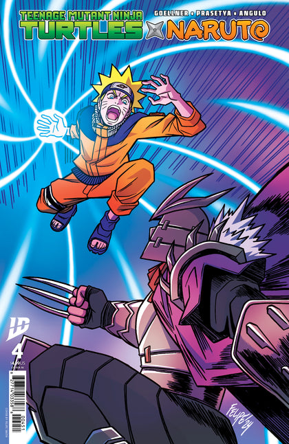 Teenage Mutant Ninja Turtles x Naruto #4 Variant (1:25) (Smith)