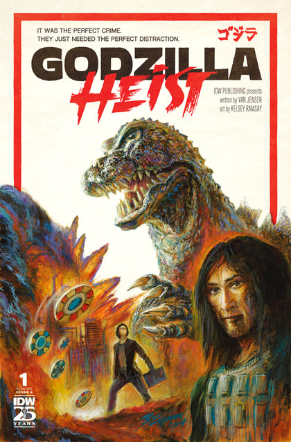 Godzilla: Heist #1 Cover A (Eggleton) (PRE-ORDER: 02/19/2025)