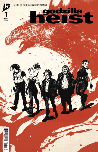 Godzilla: Heist #1 Variant B (Tunica Movie Poster Variant) (PRE-ORDER: 02/19/2025)