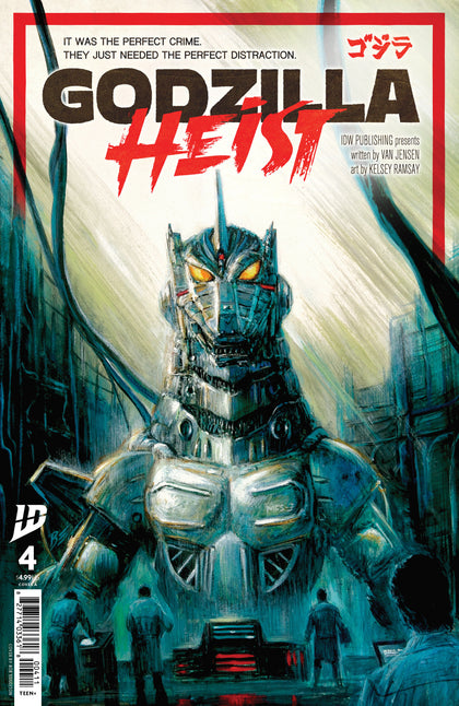 Godzilla: Heist #4 Cover A (Eggleton) (PRE-ORDER: 06/04/2025)