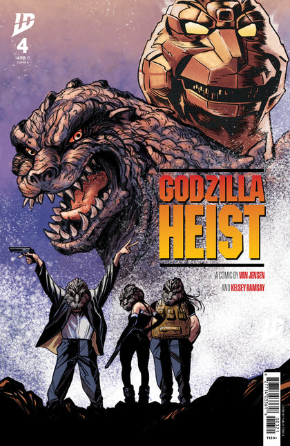 Godzilla: Heist #4 Variant B (Tunica Movie Poster Variant) (PRE-ORDER: 06/04/2025)