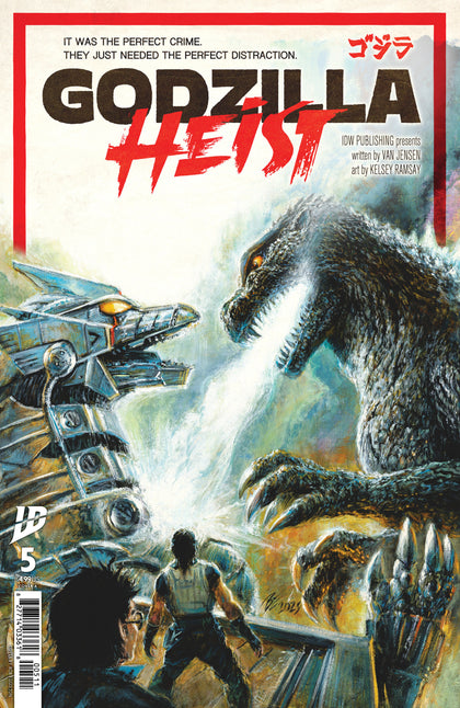 Godzilla: Heist #5 Cover A (Eggleton) (PRE-ORDER: 07/02/2025)