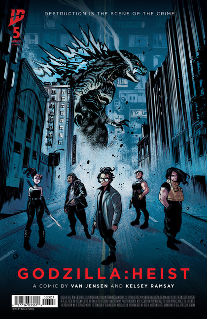 Godzilla: Heist #5 Variant B (Tunica Movie Poster Variant) (PRE-ORDER: 07/02/2025)