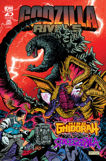 Godzilla Rivals: King Ghidorah Vs. Spacegodzilla Cover A (Catalan) (PRE-ORDER: 11/20/2024)