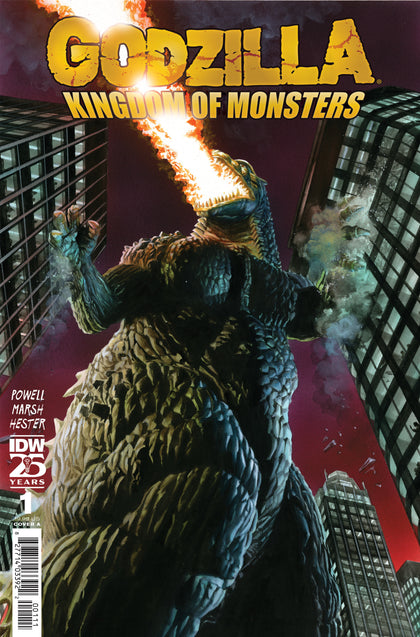 Godzilla 70th Anniversary Foil Classics: Godzilla Kingdom of Monsters #1 Cover A (Ross) (PRE-ORDER: 02/19/2025)