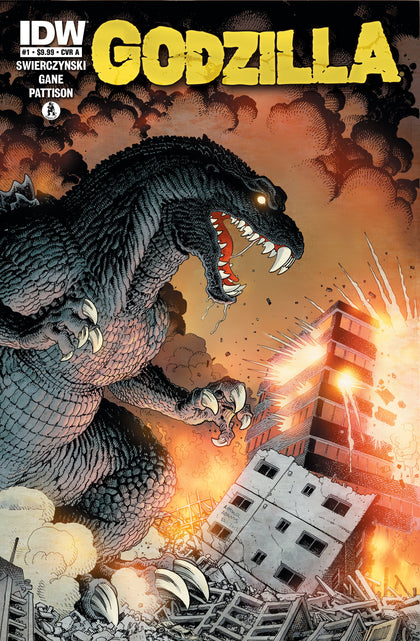 Godzilla 70th Anniversary Foil Classics: Godzilla #1 Cover A (Adams) (PRE-ORDER: 04/23/2025)