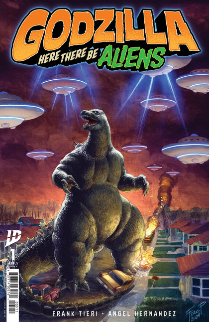 Godzilla: Here There Be Aliens #1 Cover A (Pe) (PRE-ORDER: 05/14/2025)