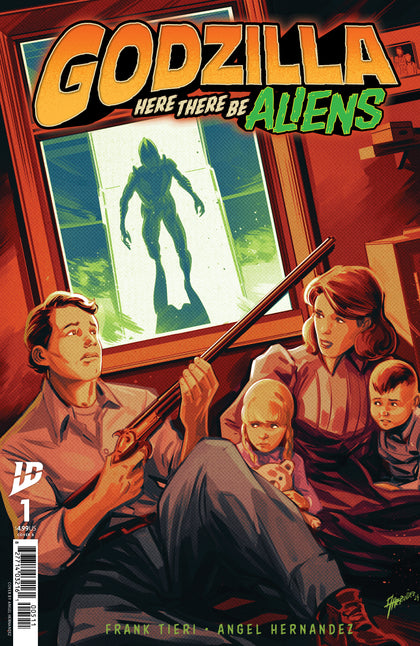 Godzilla: Here There Be Aliens #1 Variant B (Hernandez) (PRE-ORDER: 05/14/2025)