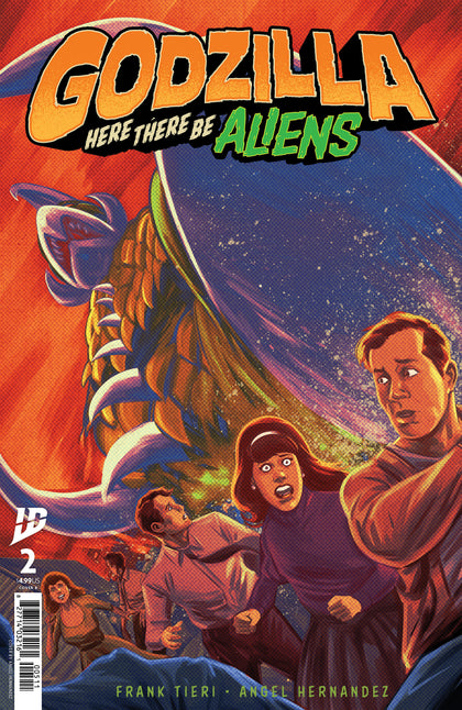 Godzilla: Here There Be Aliens #2 Variant B (Hernandez) (PRE-ORDER: 07/09/2025)