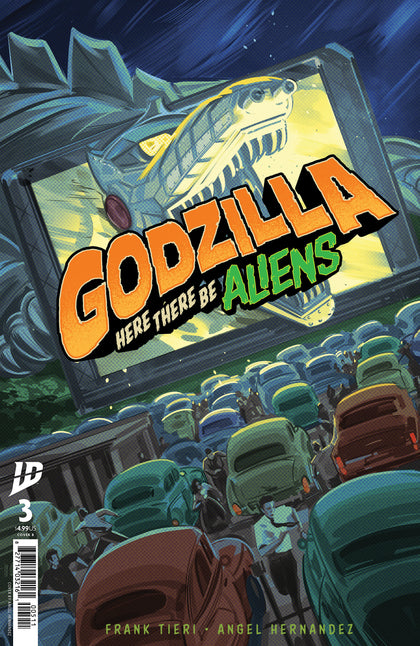 Godzilla: Here There Be Aliens #3 Variant B (Hernandez) (PRE-ORDER: 08/13/2025)
