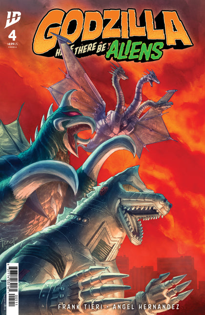Godzilla: Here There Be Aliens #4 Cover A (Pe) (PRE-ORDER: 09/10/2025)