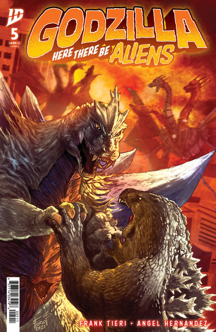 Godzilla: Here There Be Aliens #5 Cover A (Pe) (PRE-ORDER: 10/08/2025)