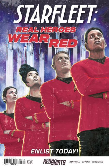 Star Trek: Red Shirts #3 Variant B (Woodward Federation Recruitment) (PRE-ORDER: 10/01/2025)