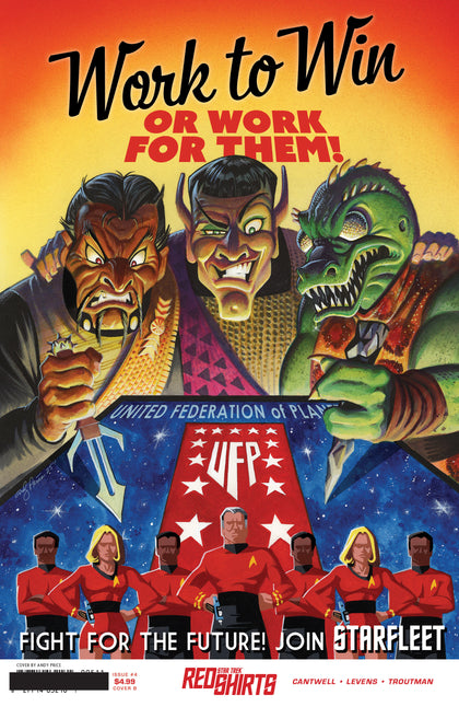 Star Trek: Red Shirts #4 Variant B (Price Federation Recruitment) (PRE-ORDER: 11/05/2025)