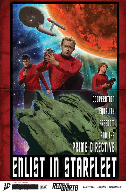 Star Trek: Red Shirts #5 Variant B (Corroney Federation Recruitment) (PRE-ORDER: 12/03/2025)