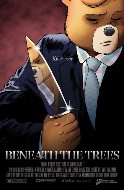 Beneath the Trees Where Nobody Sees: Rite of Spring #1 Variant B (Fleecs Movie Homage Cover) (PRE-ORDER: 07/09/2025)