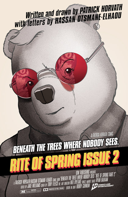 Beneath the Trees Where Nobody Sees: Rite of Spring #2 Variant B (Fleecs Movie Homage Cover) (PRE-ORDER: 08/27/2025)