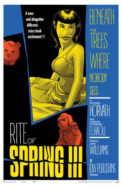 Beneath the Trees Where Nobody Sees: Rite of Spring #3 Variant B (Fleecs Movie Homage Cover) (PRE-ORDER: 09/24/2025)