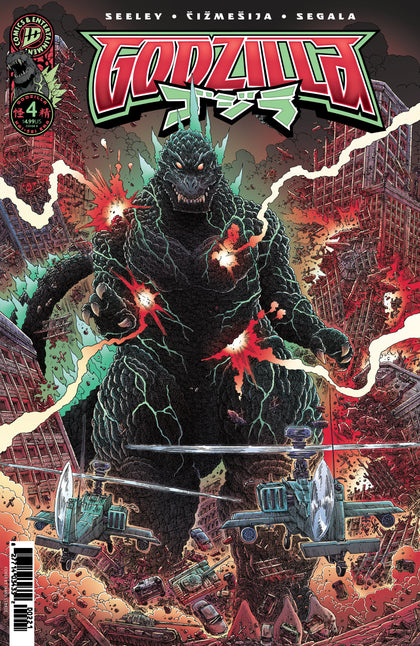 Godzilla  #4 Variant B (Stokoe) (PRE-ORDER: 11/05/2025)