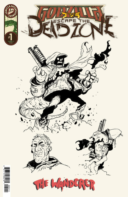 Godzilla: Escape the Deadzone  #1 Variant C (Tunica Concept Art) (PRE-ORDER: 08/06/2025)
