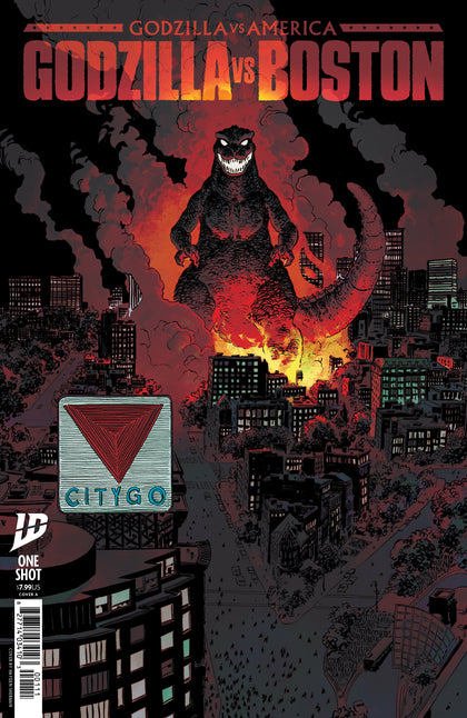 Godzilla Vs. America: Boston Cover A (Sherman) (PRE-ORDER: 07/30/2025)