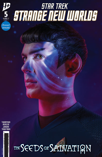 Star Trek: Strange New Worlds--The Seeds of Salvation #5 Variant C (Photo Variant) (PRE-ORDER: 01/14/2026)