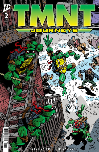 TMNT: Journeys #2 Variant B (Lawson) (PRE-ORDER: 10/08/2025)