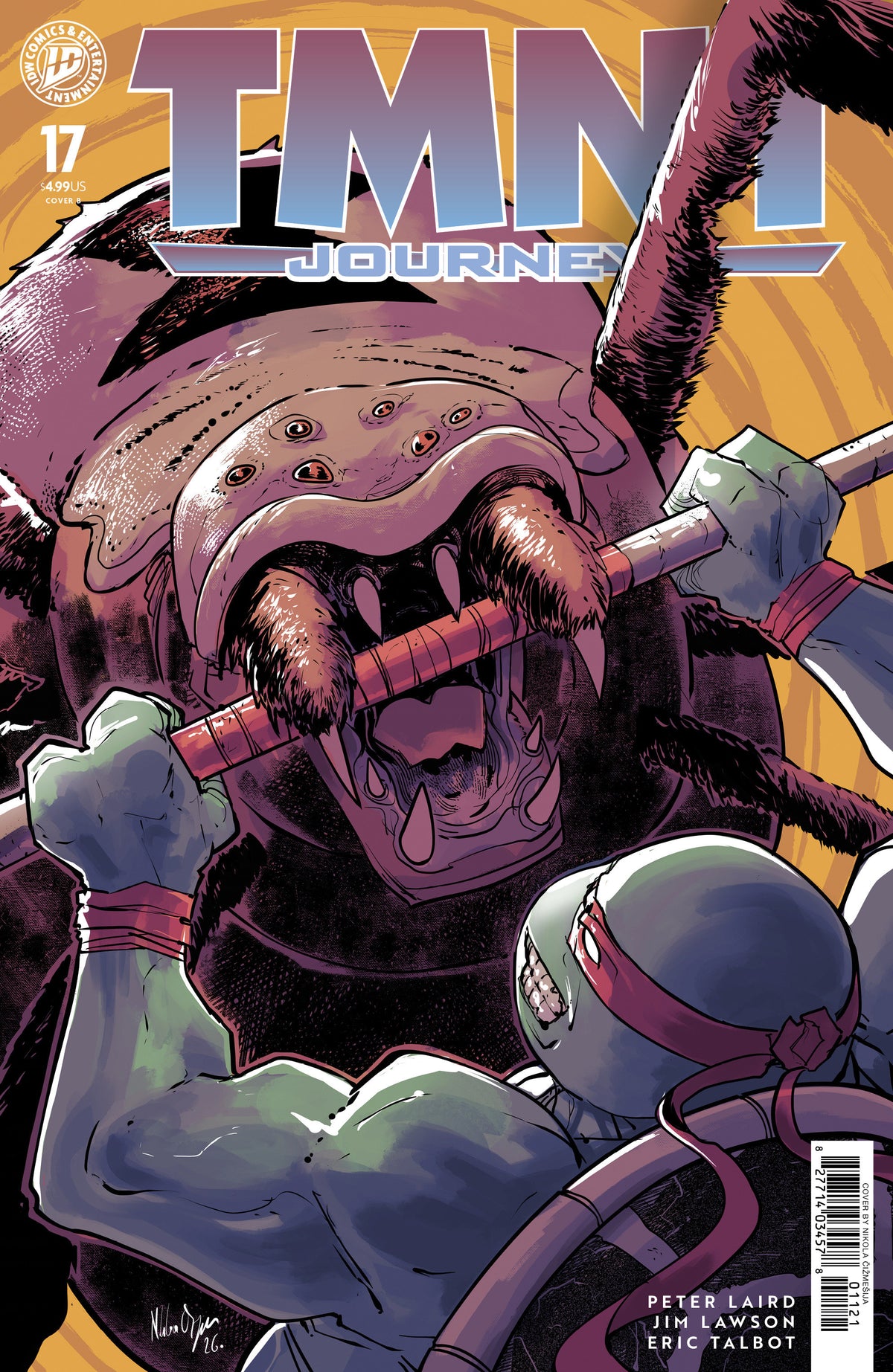 TMNT: Journeys #17 Variant B (Cizmesija) (PRE-ORDER: 01/06/2027)