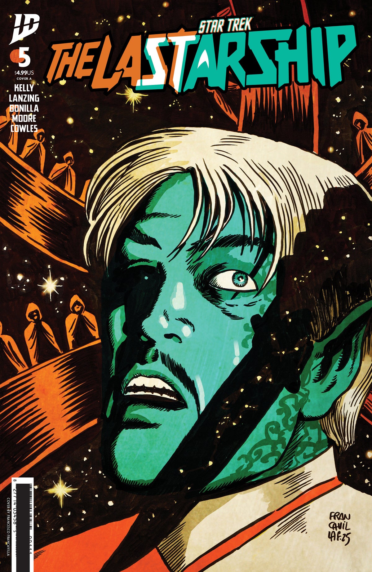 Star Trek: The Last Starship #5 Cover A (Francavilla)