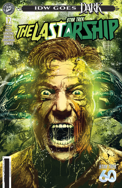 Star Trek: The Last Starship #12 Variant C (Gonzalez IDW Goes Dark Variant) (PRE-ORDER: 10/21/2026)