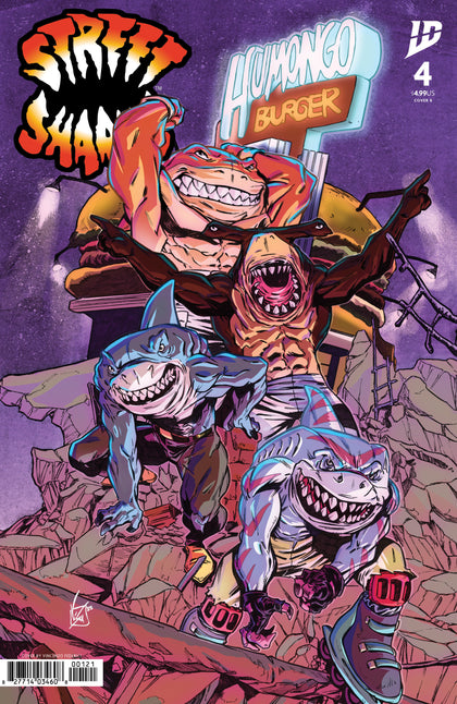 Street Sharks #4 Variant B (Federici) (PRE-ORDER: 01/07/2026)
