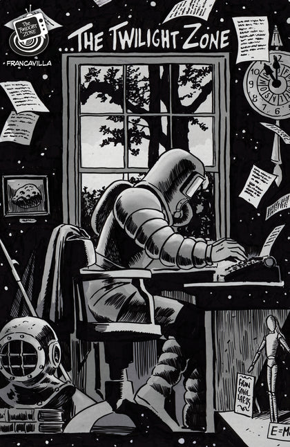 The Twilight Zone #5 Variant B (Francavilla Connecting Cover) (PRE-ORDER: 03/04/2026)