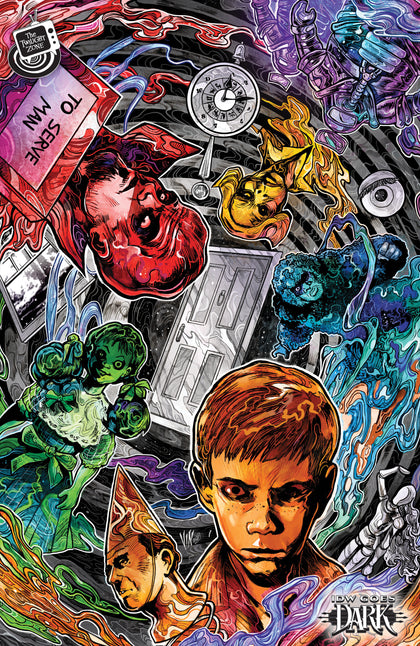 The Twilight Zone #11 Variant C (Riccardi IDW Goes Dark Variant) (PRE-ORDER: 10/21/2026)