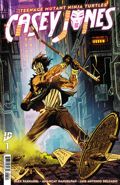 Teenage Mutant Ninja Turtles: Casey Jones #1 Variant B (Earls) (PRE-ORDER: 09/17/2025)