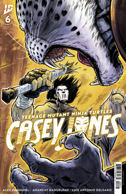 Teenage Mutant Ninja Turtles: Casey Jones #6 Variant B (Galusha) (PRE-ORDER: 04/01/2026)