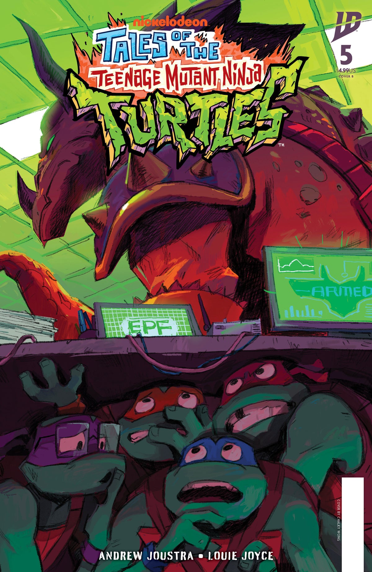 Tales of the Teenage Mutant Ninja Turtles #5 Variant B (Wong)