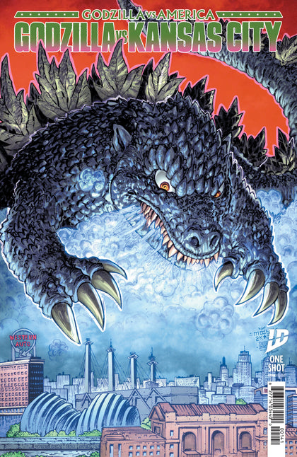 Godzilla Vs. America: Kansas City Variant B (Moody & Williams II) (PRE-ORDER: 10/29/2025)