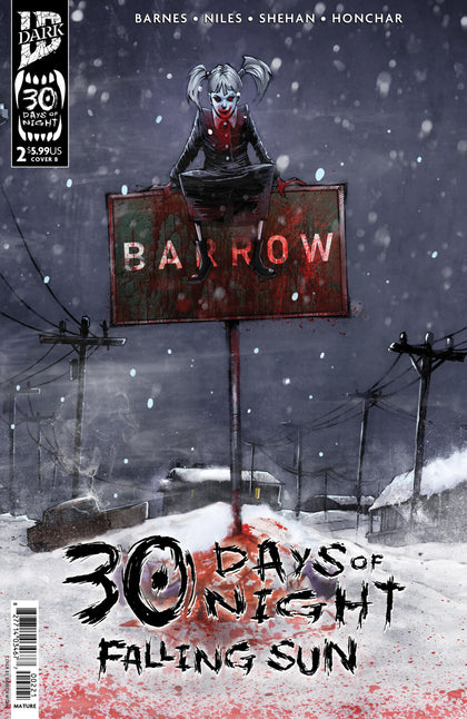 30 Days of Night: Falling Sun #2 Variant B (Damien Worm) (PRE-ORDER: 12/17/2025)