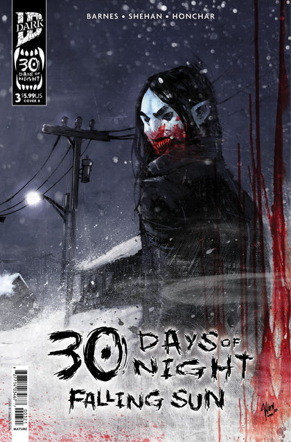 30 Days of Night: Falling Sun #3 Variant B (Damien Worm) (PRE-ORDER: 02/25/2026)